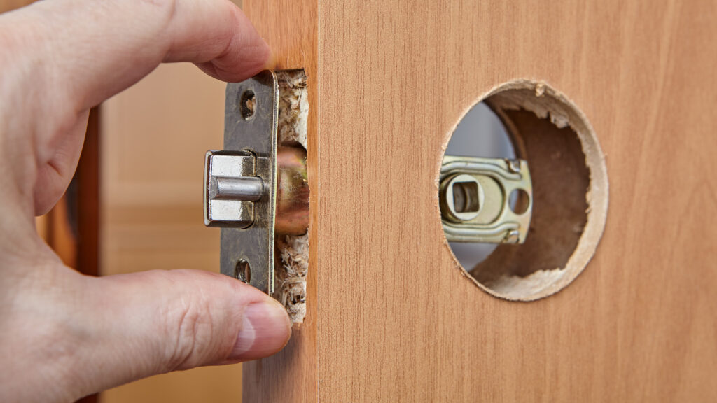 Misaligned Door Latch